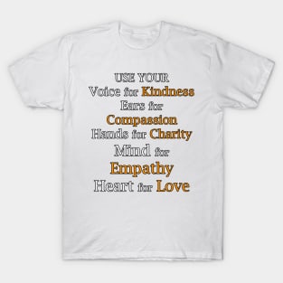 Anti-Bullying Movement Kindness Inspirational Quote Unite Day Gift Anti Bullying Gifts T-Shirt